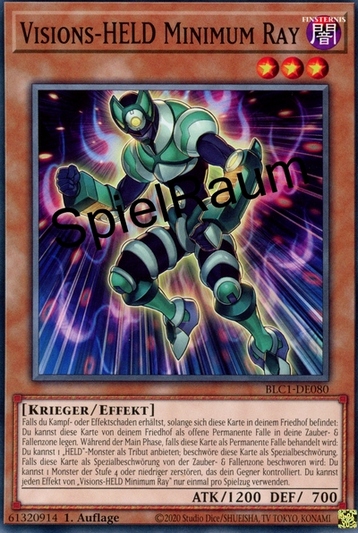 Vision HERO Minimum Ray