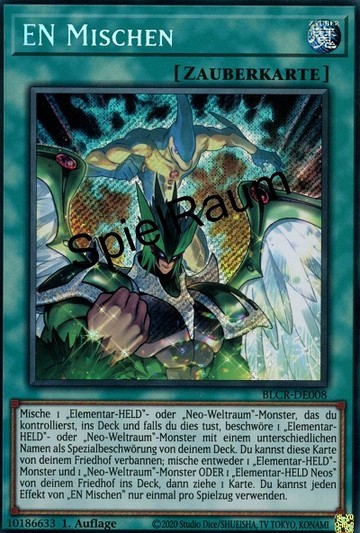 EN Shuffle Single: Yu-Gi-Oh! Battles of Legend: Crystal Revenge Einzelkarte