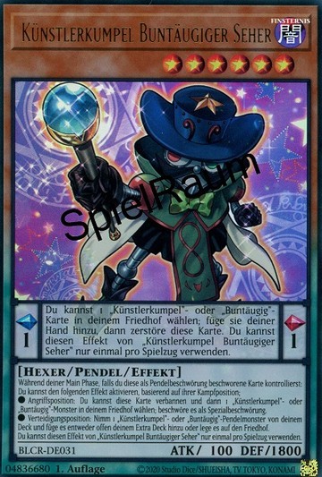 Performapal Odd-Eyes Seer Single: Yu-Gi-Oh! Battles of Legend: Crystal Revenge Einzelkarte