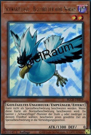 Blackwing - Blizzard the Far North Single: Yu-Gi-Oh! Battles of Legend: Crystal Revenge Einzelkarte