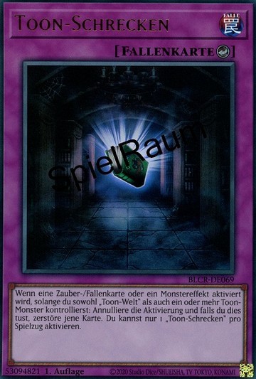 Toon Terror Single: Yu-Gi-Oh! Battles of Legend: Crystal Revenge Einzelkarte