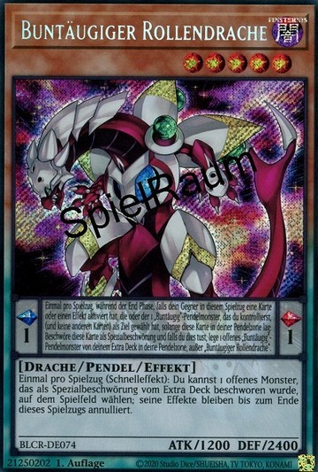 Odd-Eyes Persona Dragon Single: Yu-Gi-Oh! Battles of Legend: Crystal Revenge Einzelkarte
