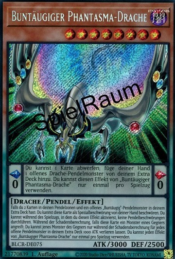 Odd-Eyes Phantasma Dragon Single: Yu-Gi-Oh! Battles of Legend: Crystal Revenge Einzelkarte