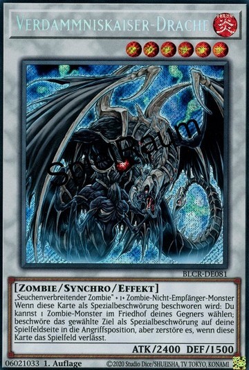 Doomkaiser Dragon Single: Yu-Gi-Oh! Battles of Legend: Crystal Revenge Einzelkarte