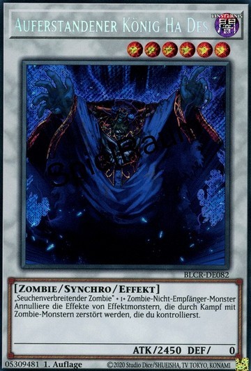 Revived King Ha Des Single: Yu-Gi-Oh! Battles of Legend: Crystal Revenge Einzelkarte