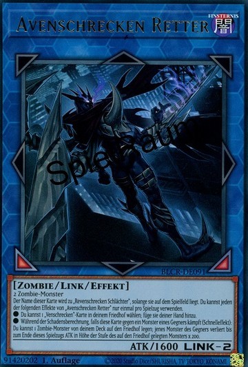 Avendread Savior Single: Yu-Gi-Oh! Battles of Legend: Crystal Revenge Einzelkarte