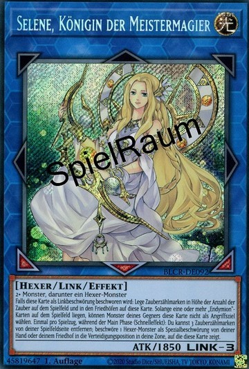 Selene, Queen of the Master Magicians Single: Yu-Gi-Oh! Battles of Legend: Crystal Revenge Einzelkarte