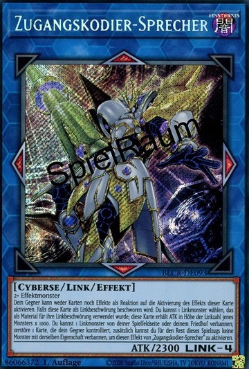 Accesscode Talker (V.2 - Starlight Rare) Single: Yu-Gi-Oh! Battles of Legend: Crystal Revenge Einzelkarte