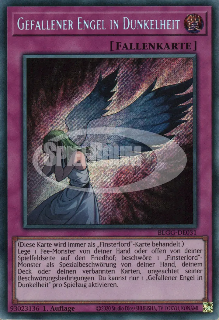 Fallen Angel in Darkness