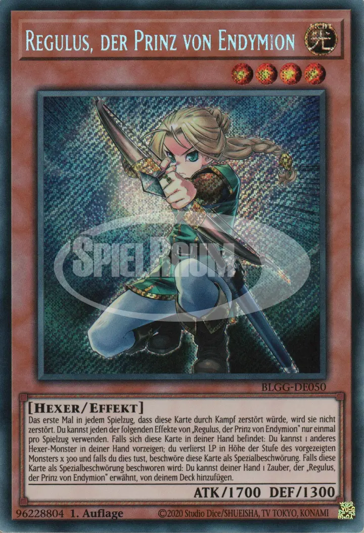 Regulus, the Prince of Endymion