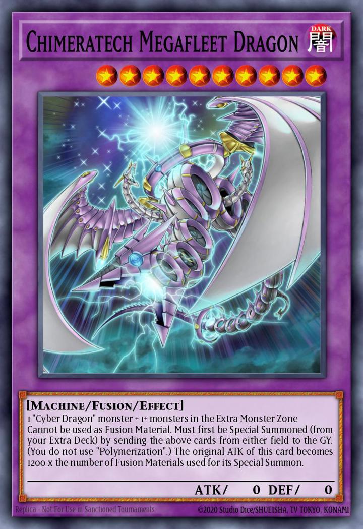 Chimeratech Megafleet Dragon (V.1 - Ultra Rare)