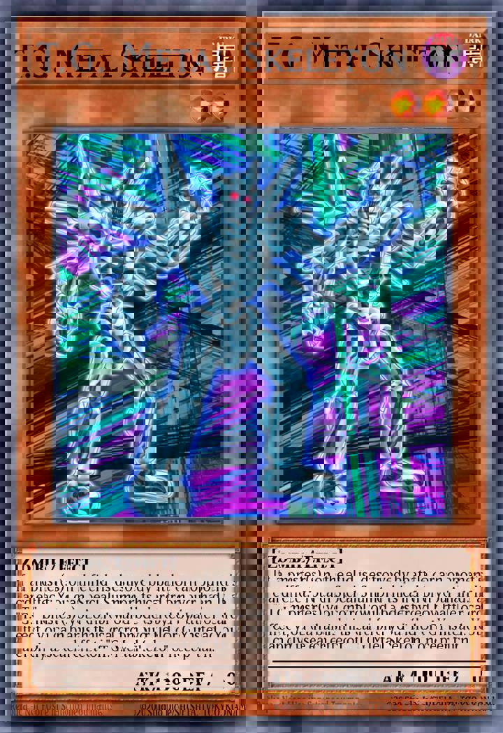 T.G. Metal Skeleton Single: Yu-Gi-Oh! Battles of Legend: Hero's Revenge Einzelkarte