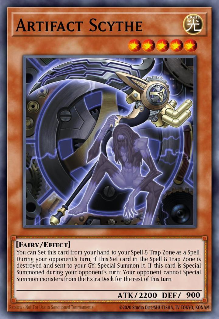 Artifact Scythe Single: Yu-Gi-Oh! Battles of Legend: Hero's Revenge Einzelkarte