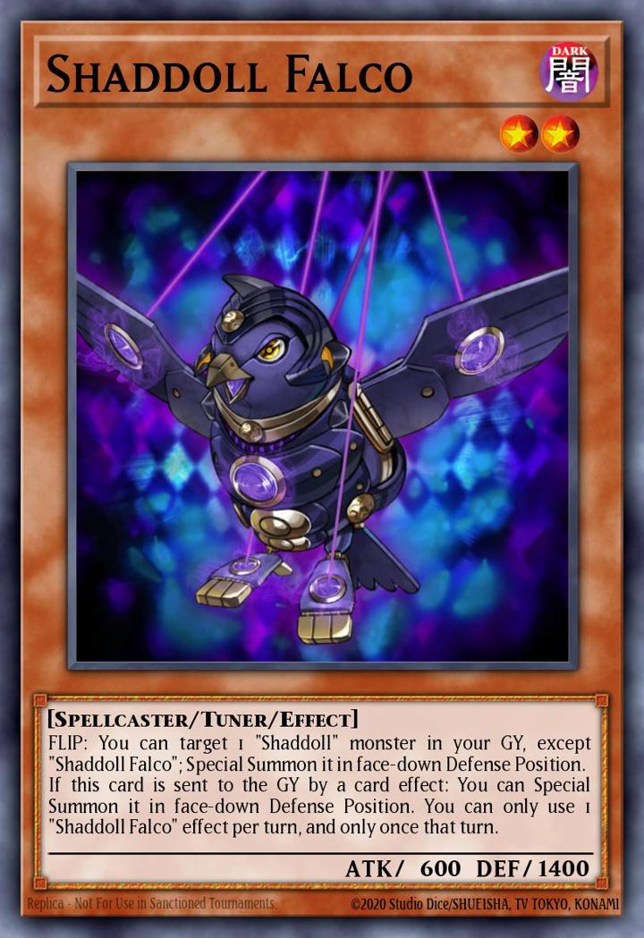 Shaddoll Falco Single: Yu-Gi-Oh! Battles of Legend: Hero's Revenge Einzelkarte