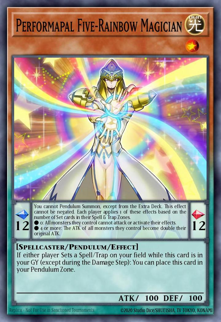 Performapal Five-Rainbow Magician Single: Yu-Gi-Oh! Battles of Legend: Light's Revenge Einzelkarte