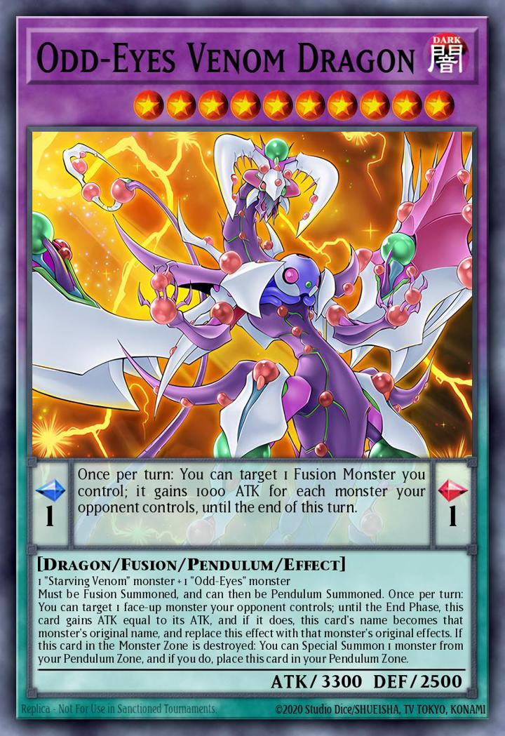 Odd-Eyes Venom Dragon Single: Yu-Gi-Oh! Battles of Legend: Light's Revenge Einzelkarte