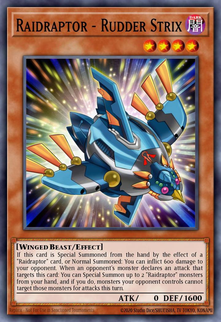 Raidraptor - Rudder Strix Single: Yu-Gi-Oh! Battles of Legend: Light's Revenge Einzelkarte