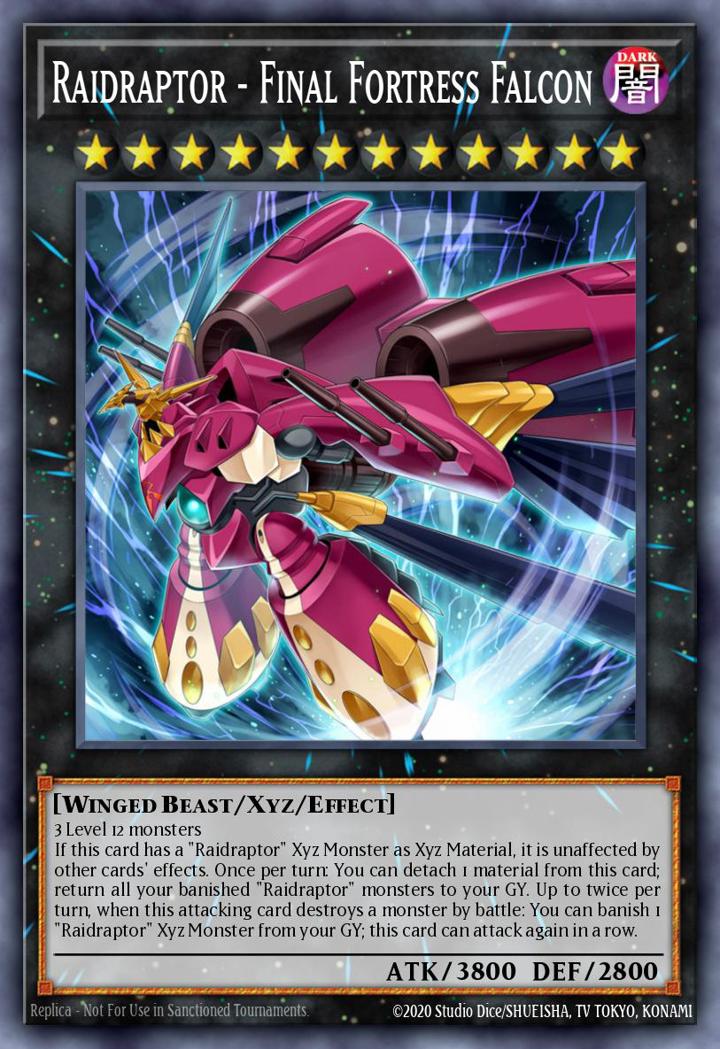 Raidraptor - Final Fortress Falcon Single: Yu-Gi-Oh! Battles of Legend: Light's Revenge Einzelkarte