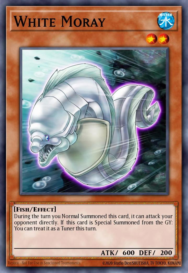 White Moray Single: Yu-Gi-Oh! Battles of Legend: Light's Revenge Einzelkarte
