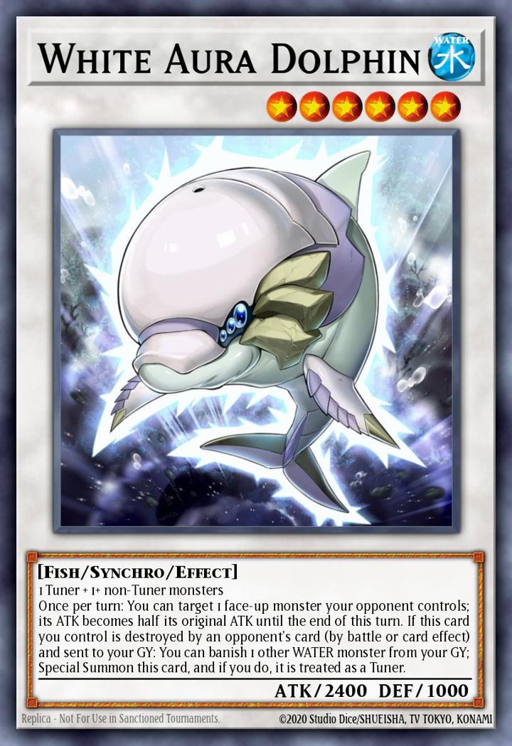 White Aura Dolphin Single: Yu-Gi-Oh! Battles of Legend: Light's Revenge Einzelkarte