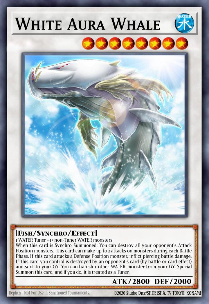 White Aura Whale Single: Yu-Gi-Oh! Battles of Legend: Light's Revenge Einzelkarte