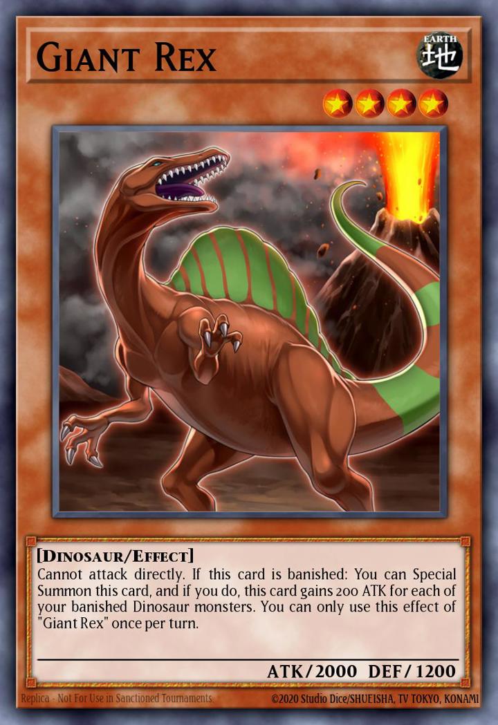 Giant Rex Single: Yu-Gi-Oh! Battles of Legend: Light's Revenge Einzelkarte