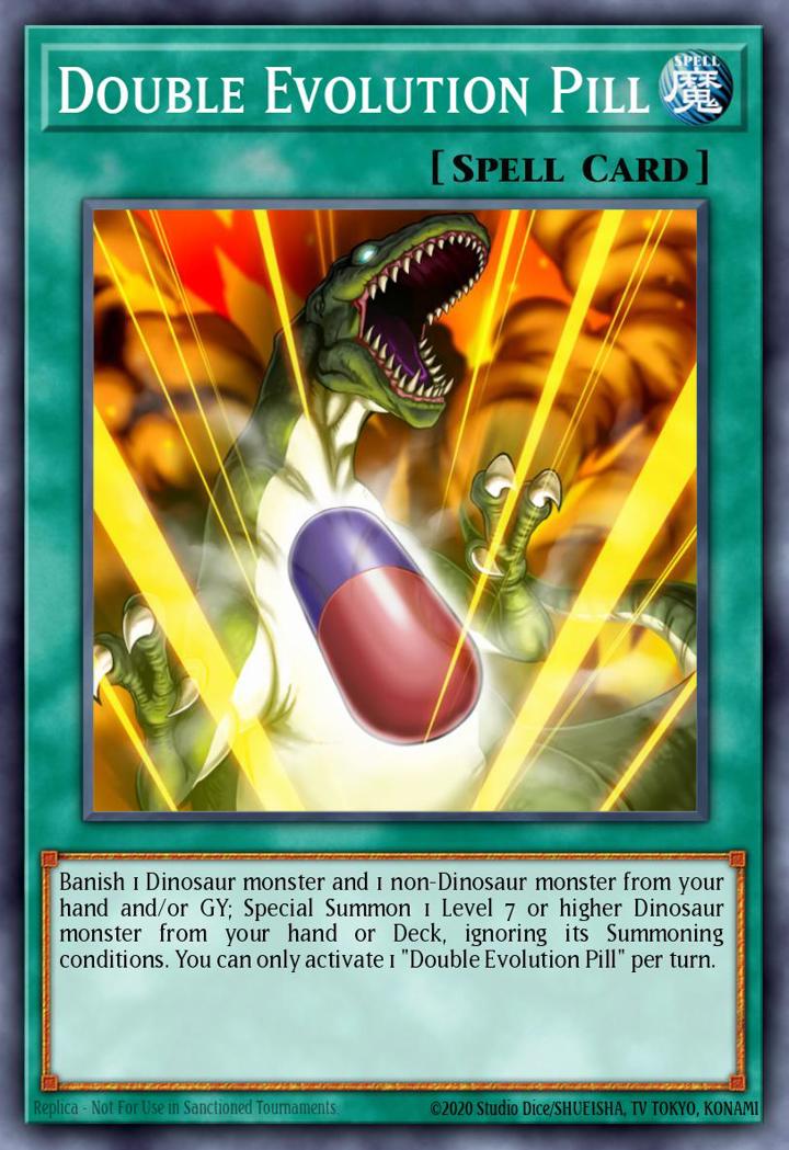 Double Evolution Pill Single: Yu-Gi-Oh! Battles of Legend: Light's Revenge Einzelkarte