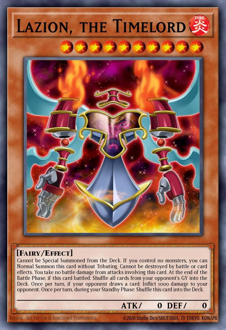 Lazion, the Timelord Single: Yu-Gi-Oh! Battles of Legend: Light's Revenge Einzelkarte