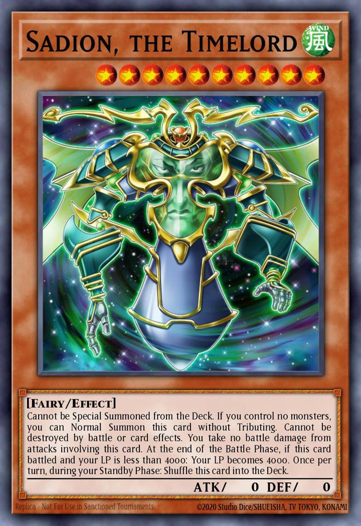 Sadion, the Timelord Single: Yu-Gi-Oh! Battles of Legend: Light's Revenge Einzelkarte