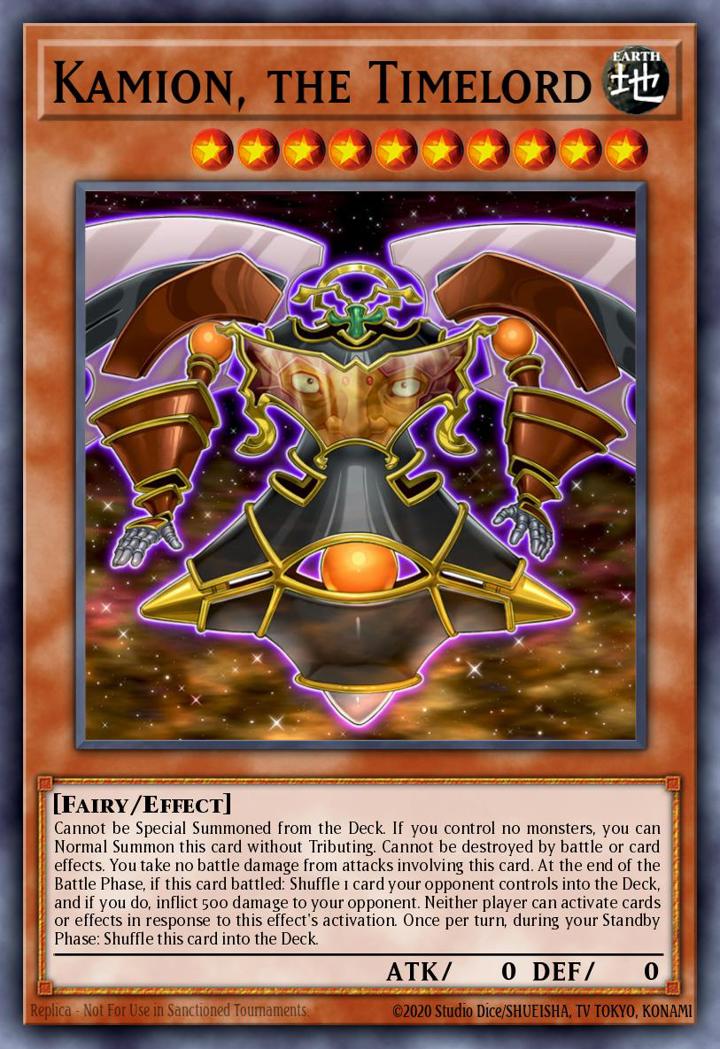 Kamion, the Timelord Single: Yu-Gi-Oh! Battles of Legend: Light's Revenge Einzelkarte