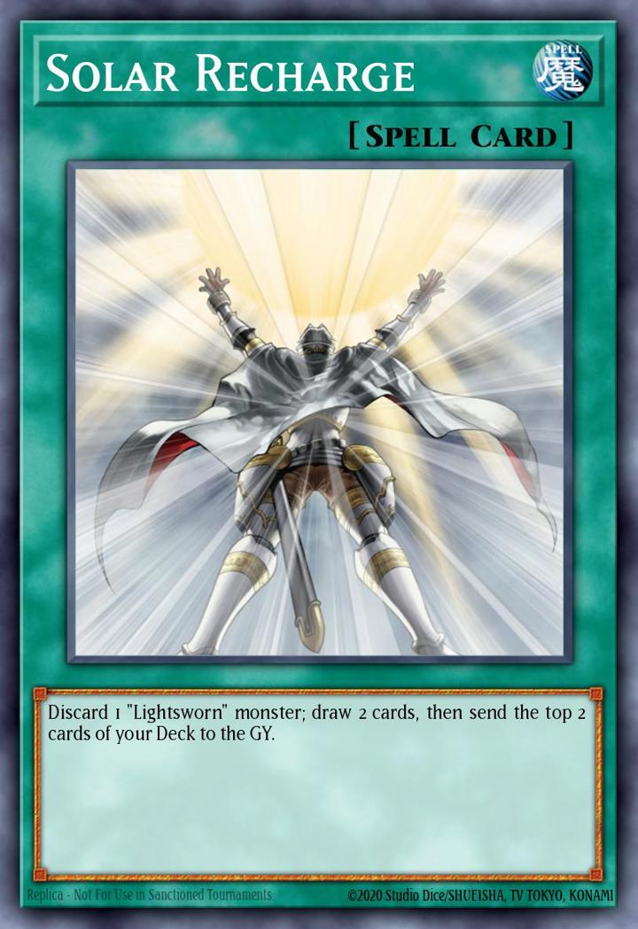Solar Recharge Single: Yu-Gi-Oh! Battles of Legend: Light's Revenge Einzelkarte