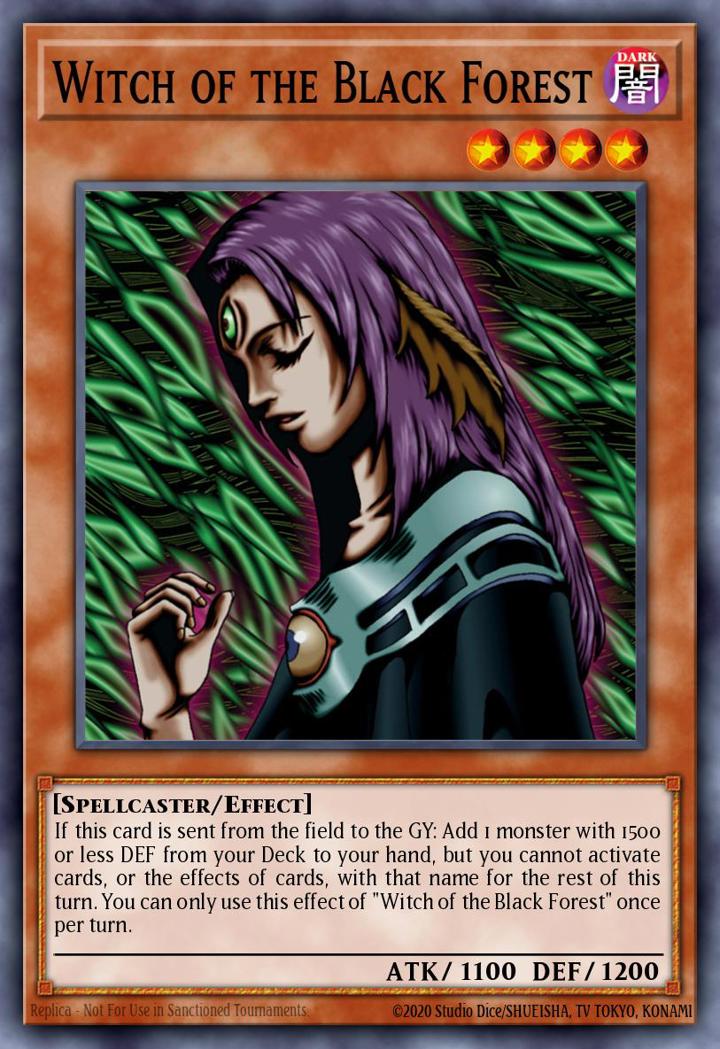 Witch of the Black Forest Single: Yu-Gi-Oh! Battles of Legend: Light's Revenge Einzelkarte