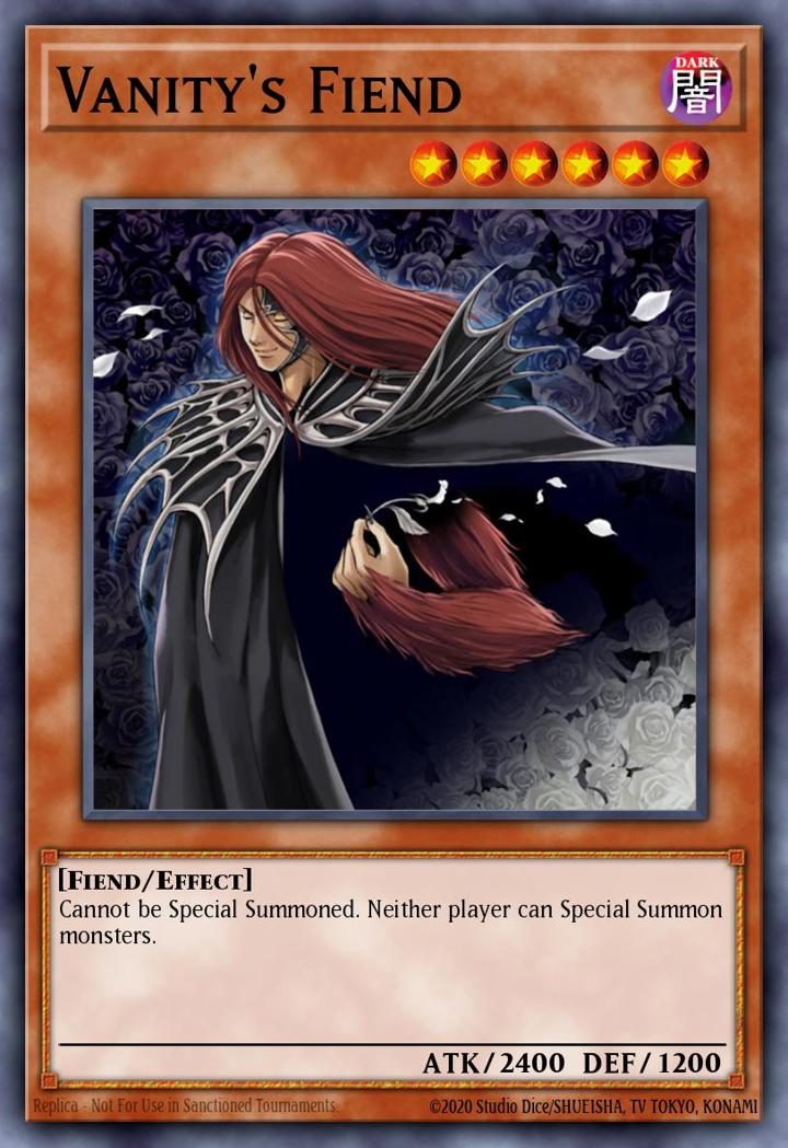 Vanity's Fiend Single: Yu-Gi-Oh! Battles of Legend: Light's Revenge Einzelkarte