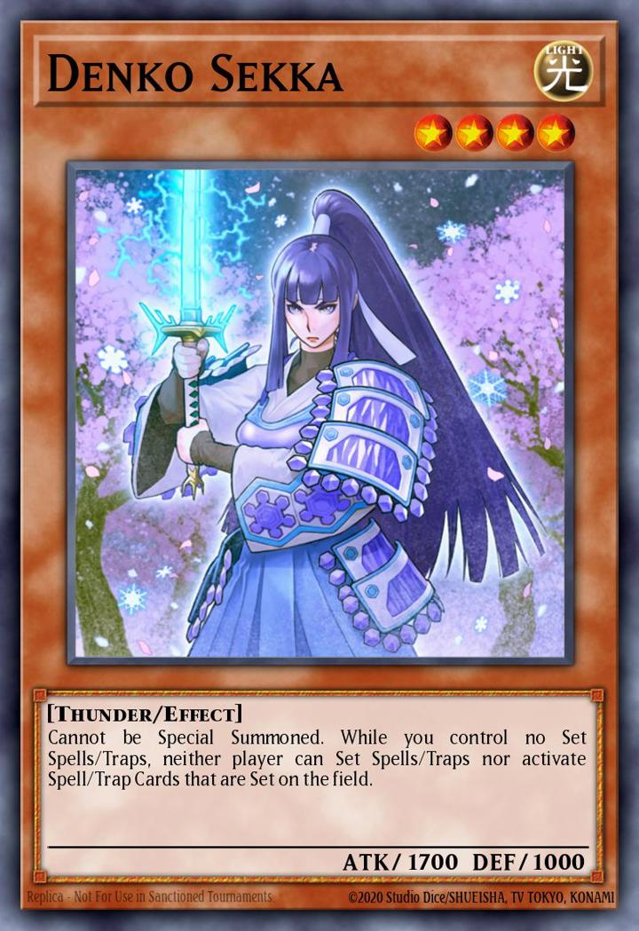 Denko Sekka Single: Yu-Gi-Oh! Battles of Legend: Light's Revenge Einzelkarte