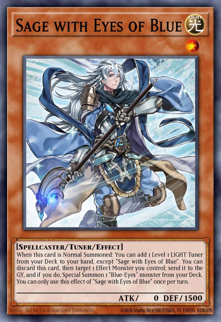 Sage with Eyes of Blue Single: Yu-Gi-Oh! Battles of Legend: Light's Revenge Einzelkarte