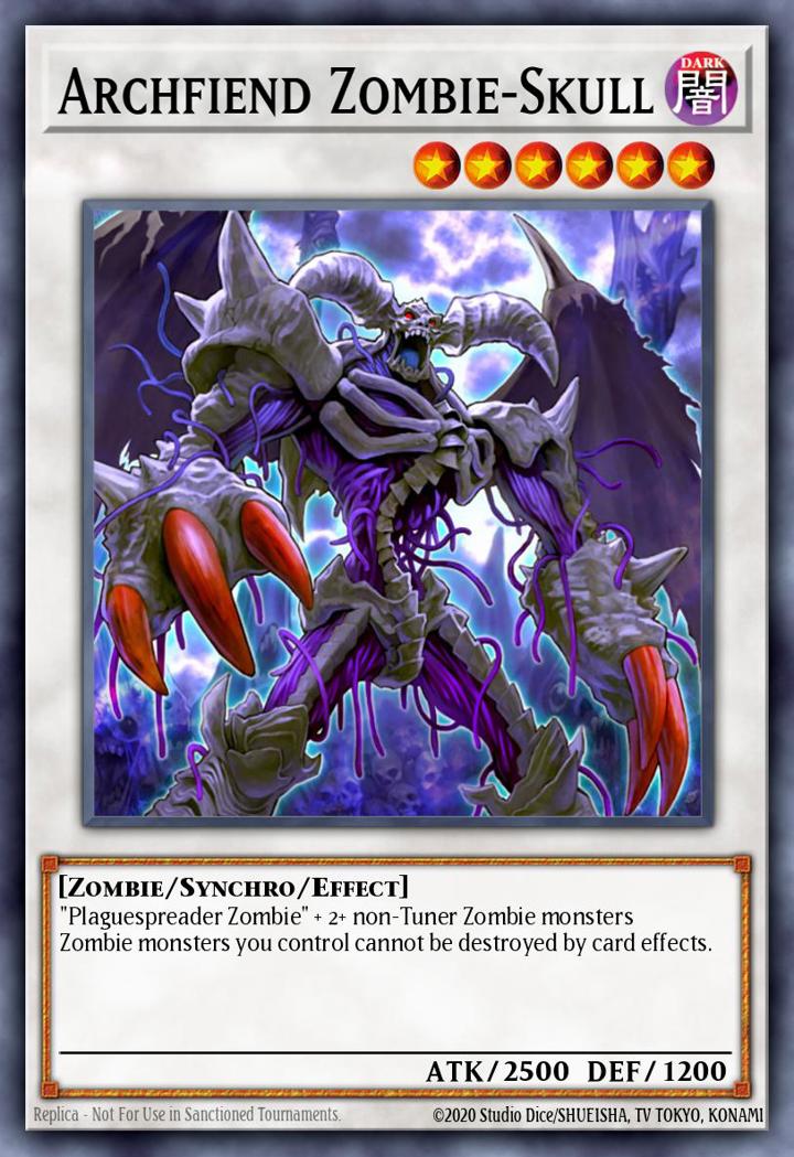 Archfiend Zombie-Skull Single: Yu-Gi-Oh! Battles of Legend: Light's Revenge Einzelkarte