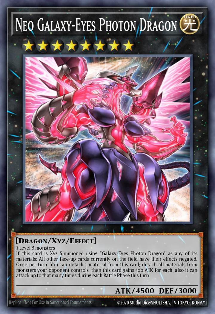 Neo Galaxy-Eyes Photon Dragon Single: Yu-Gi-Oh! Battles of Legend: Light's Revenge Einzelkarte