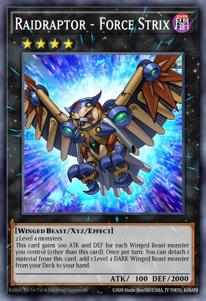 Raidraptor - Force Strix Single: Yu-Gi-Oh! Battles of Legend: Light's Revenge Einzelkarte