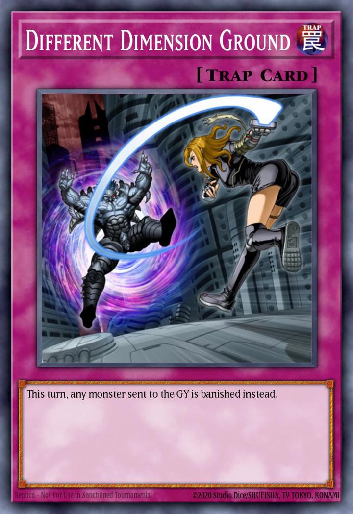 Different Dimension Ground Single: Yu-Gi-Oh! Battles of Legend: Light's Revenge Einzelkarte