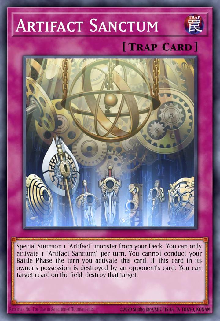 Artifact Sanctum Single: Yu-Gi-Oh! Battles of Legend: Light's Revenge Einzelkarte
