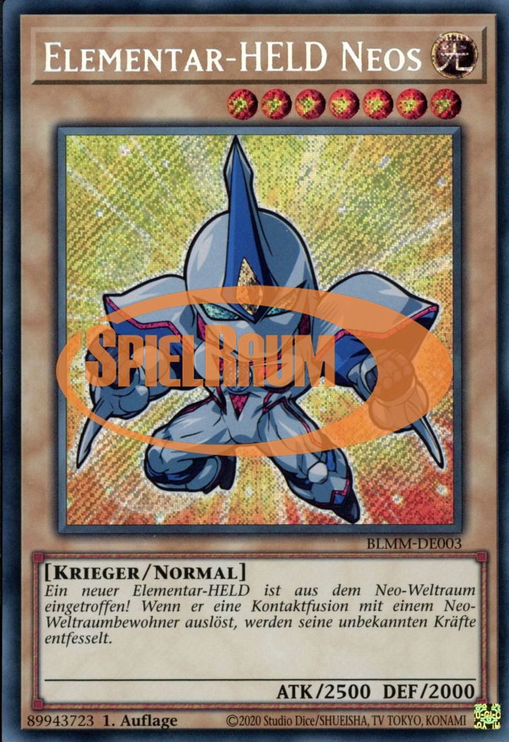 Elemental HERO Neos (V.1 - Secret Rare)