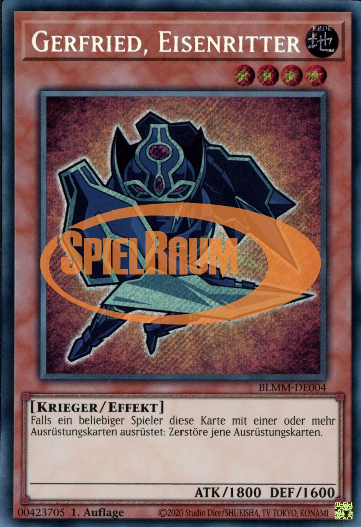 Gearfried the Iron Knight (V.1 - Secret Rare)