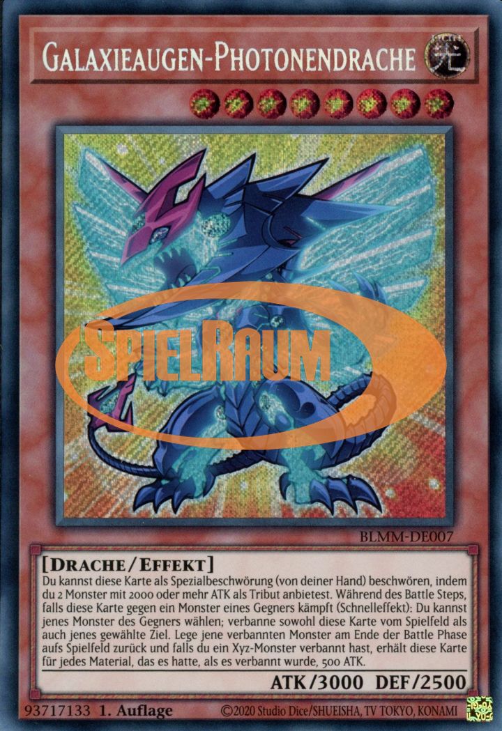 Galaxy-Eyes Photon Dragon (V.1 - Secret Rare)