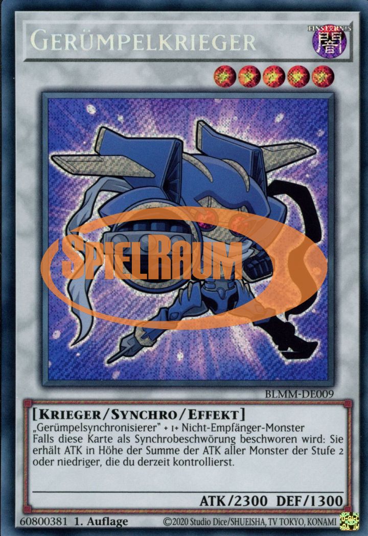 Junk Warrior (V.1 - Secret Rare)