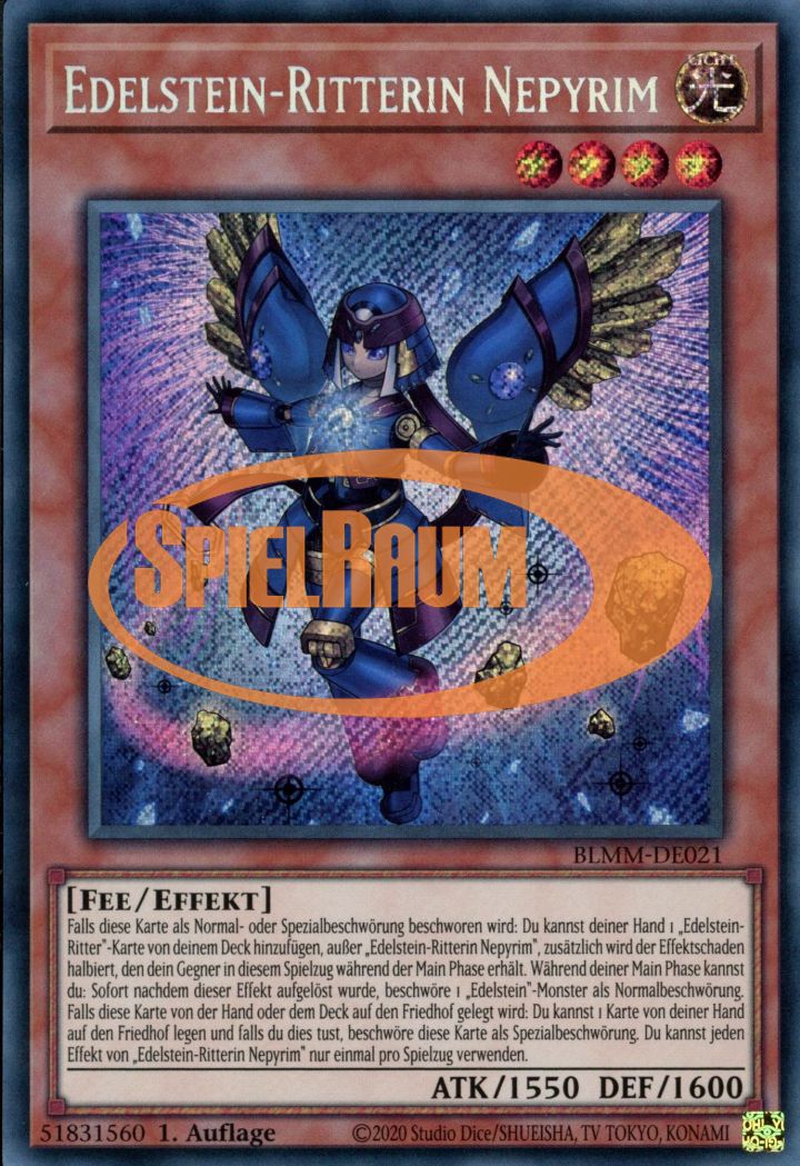 Gem-Knight Nepyrim (V.1 - Secret Rare)