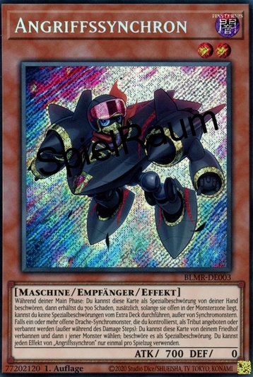 Assault Synchron (V.1 - Secret Rare) Single: Yu-Gi-Oh! Battles of Legend: Monstrous Revenge Einzelkarte