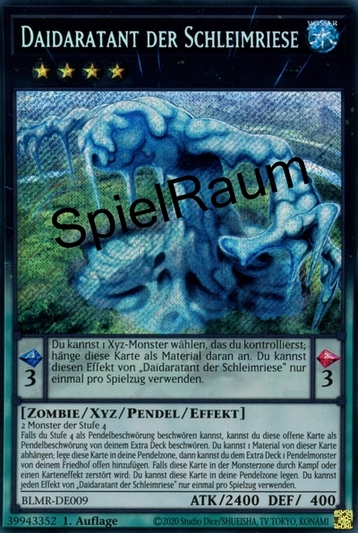 Daidaratant the Ooze Giant Single: Yu-Gi-Oh! Battles of Legend: Monstrous Revenge Einzelkarte