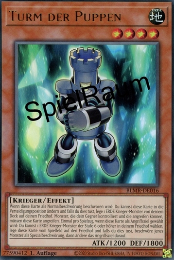 Puppet Rook Single: Yu-Gi-Oh! Battles of Legend: Monstrous Revenge Einzelkarte