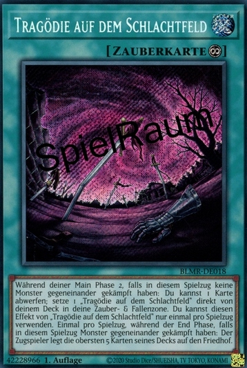 Battlefield Tragedy Single: Yu-Gi-Oh! Battles of Legend: Monstrous Revenge Einzelkarte