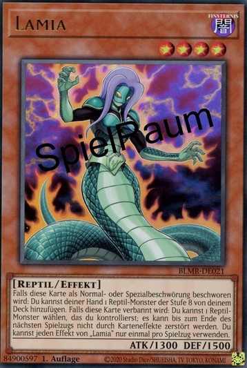 Lamia Single: Yu-Gi-Oh! Battles of Legend: Monstrous Revenge Einzelkarte